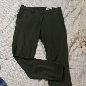 Women's Olive Green Chinos